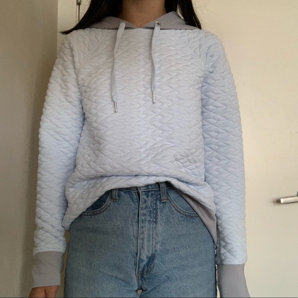 Light Blue and Grey Calvin Klein Sweatshirt